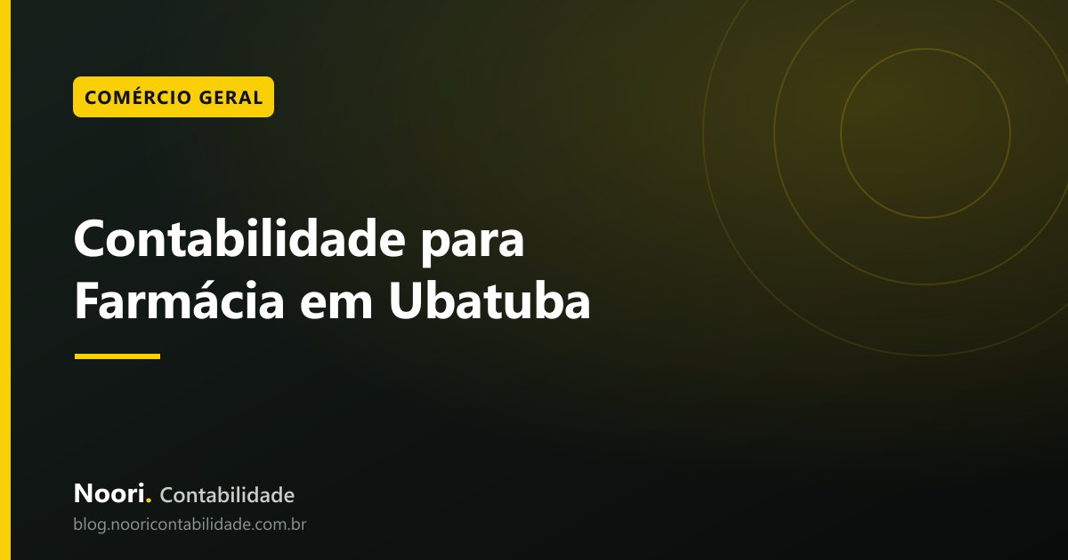 Contabilidade para Farmácia em Ubatuba